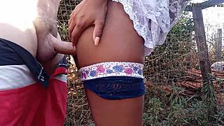 Teen brunette enjoys group anal banging in hardcore scene