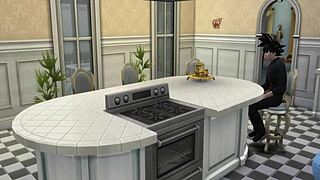 chichi milk trained by pervy master roshi