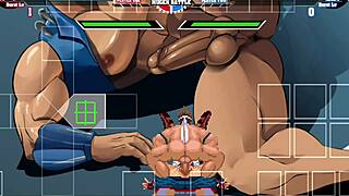 joe higashi fucks athena asamiya in missionary and bent over positions