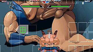 joe higashi fucks athena asamiya in missionary and bent over positions