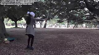 Feeling the thrill of blindfold fetish with a mask