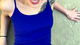 Blonde Teen 18+ Kiara Cole Public Sex After Break-In POV