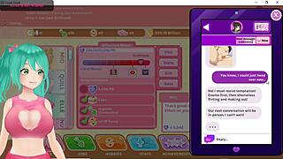 Uncensored Crush Crush Hentai game by cute anime vlogger