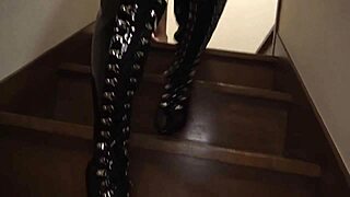 Bound Wife With Huge Tits Gets Cumshot!