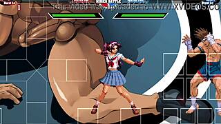 joe higashi fucks athena asamiya in missionary and bent over positions