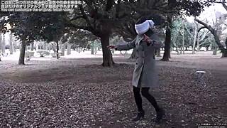 Feeling the thrill of blindfold fetish with a mask