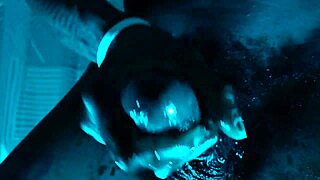 Worshipping big black hairy cock in cosplay feels divine.