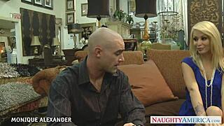 Tattooed monique alexander receives attention on her small tits