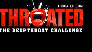 That Gagging Hotty Choking On His Big Cock