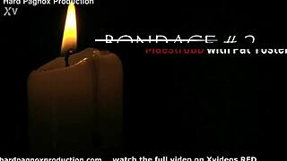 Pat Foster bound in ropes, spanked with toys by MaestroBD.