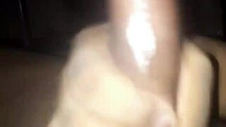 gay guy masturbates late at night in homemade video