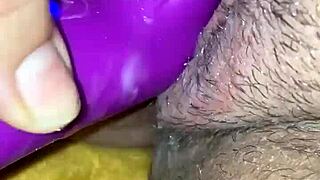 Hot milf fucks herself passionately