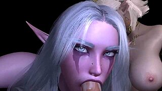 Pov blowjob with two hot elves 😘.