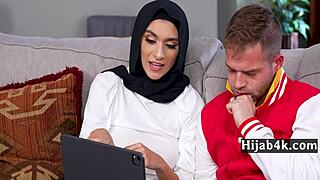Caught My Hijab Teen Crush Masturbating - Aubry Babcock!