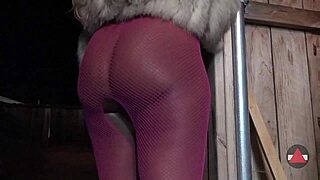 sexy girl in lingerie shows up to the shop for femdom fun