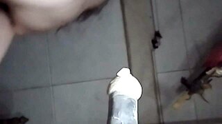 i love anal with shemale's big dildo in my asshole