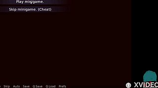 hot brunette teen blows in summertime saga 😘