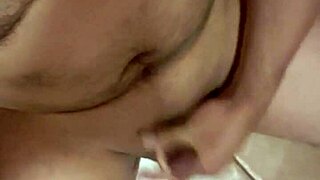 Latina Shemale Lechita Cums Hard In Intense Scene