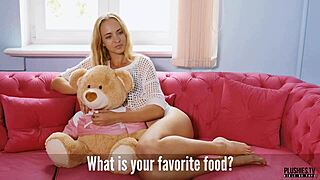 Cute Ukrainian Blonde Diana Rachel Intensifies Erotic Casting