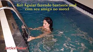 Pretty Couple Does Intense Anal Fucking in Hotel Room