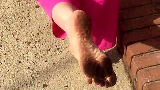 Oh, The Dirty Fetish Feet Are Featured In This High Definition Video, Img 9345 Mov