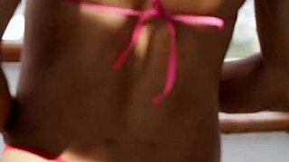 Colombian amateur plays outdoors with big cock in Medellin.