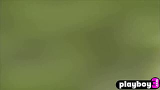 Olivia Paige the teen 18+ babe poses in hot lingerie before stripping.