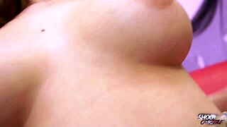 Huge Natural Boobs Bouncing As Young Babe Rides Big Cock!