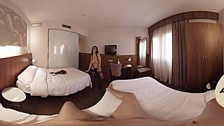 just a casual day with a brunette getting pounded by a monster cock in a hotel. pov action makes it real wild.