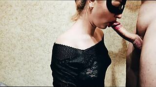 Giving Blowjob To Favorite Roommate In Dorm