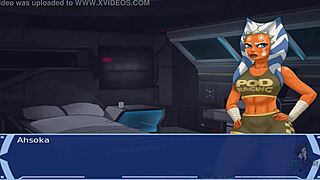 star wars orange trainer part 29 with hot alien girls in cosplay