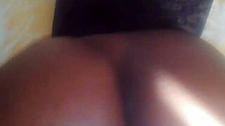 Crazy Backshots From Sexy Ebony Milf With Monster Cock