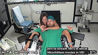 prisoner alora donna moans during hitachi wand treatment by doctor tampa at hitachihoescom.