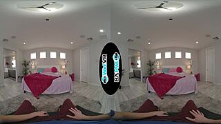 Cute redhead GETS CREAMED by fat cock in VR porn