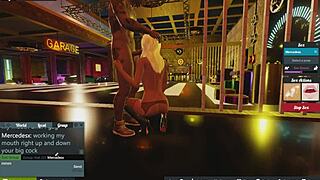 Mercedes Fucks the Mech1 with Monster Cock and Big Tits