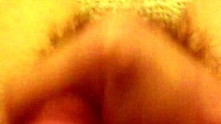 Watch this horny guy jerk off all by himself in his room