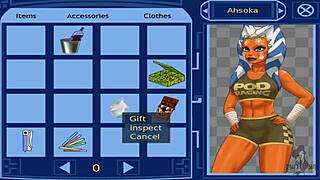 star wars orange trainer part 29 with hot alien girls in cosplay