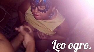 oh, gordinha gostosa taking leitinho before sucking big tits