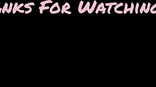 Horny Teen 18+ Sucks and Fingers Black Cock Hard