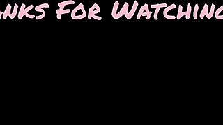 Horny Teen 18+ Sucks and Fingers Black Cock Hard