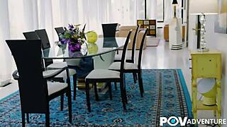 pov adventure- nicole doshi gets a hardcore pounding from the home inspector