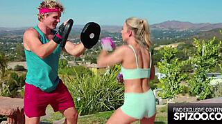 i'm summer vixen fuckin my trainer wit squirtin and cum on face, ridin cowgirl style