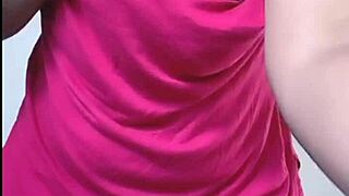 My wife on webcam says, 'Watch me strip and tease my body for you, showing off every curve in this intimate display.'