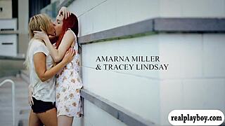 two luscious babes fuck a blue dildo together