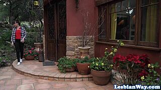 lesbian stepmom scissoring beautiful teen 😍