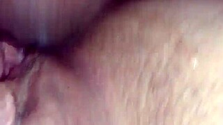 i'm punching balls in this slut's ass during anal fucking