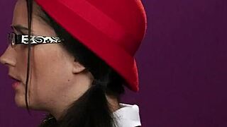 British babe, suck that cock in the classroom now!