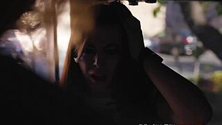 teenager in uniform gets drilled hard by big cock