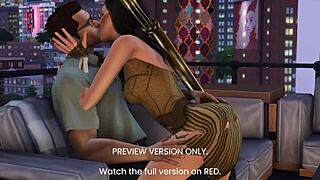 is peggy's affair 3 a hot 3d hentai preview version?