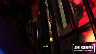 Eva Angelina’s neon sex dungeon hosts an epic orgy with Cindy Behr and Carly Parker. Join the wild bisexual group action now.